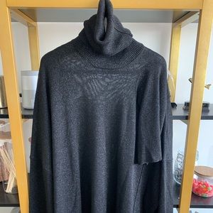RAF Simons Black Glitter Sweater Size S
